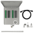 12-Circuit 120/240V 30A Non-Automatic Transfer Switch - Home Power Tech