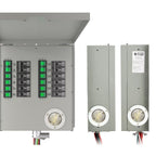 12-Circuit 120/240V 30A Non-Automatic Transfer Switch - Home Power Tech