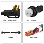 12-Circuit 120/240V 50A Non-Automatic Transfer Switch - Home Power Tech
