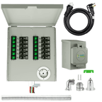 12-Circuit 120/240V 50A Non-Automatic Transfer Switch - Home Power Tech