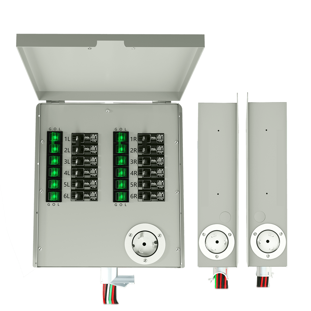 12-Circuit 120/240V 50A Non-Automatic Transfer Switch - Home Power Tech