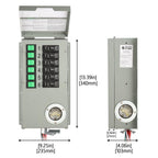 120V 30A 6-Circuit Non-Automatic Transfer Switch - Home Power Tech