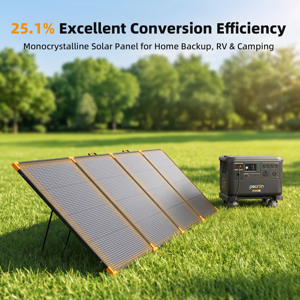 PECRON PV500 500W Portable Solar Panel Waterproof IP67