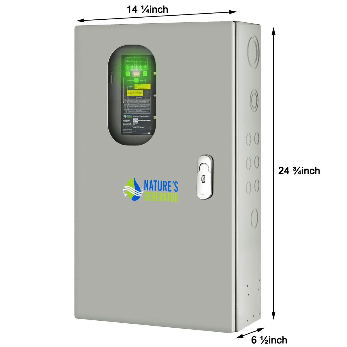 50A Automatic Generator Transfer Switch - Home Power Tech