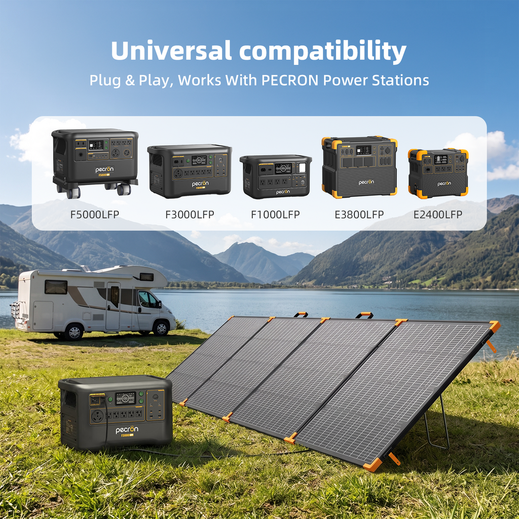 PECRON PV500 500W Portable Solar Panel Waterproof IP67