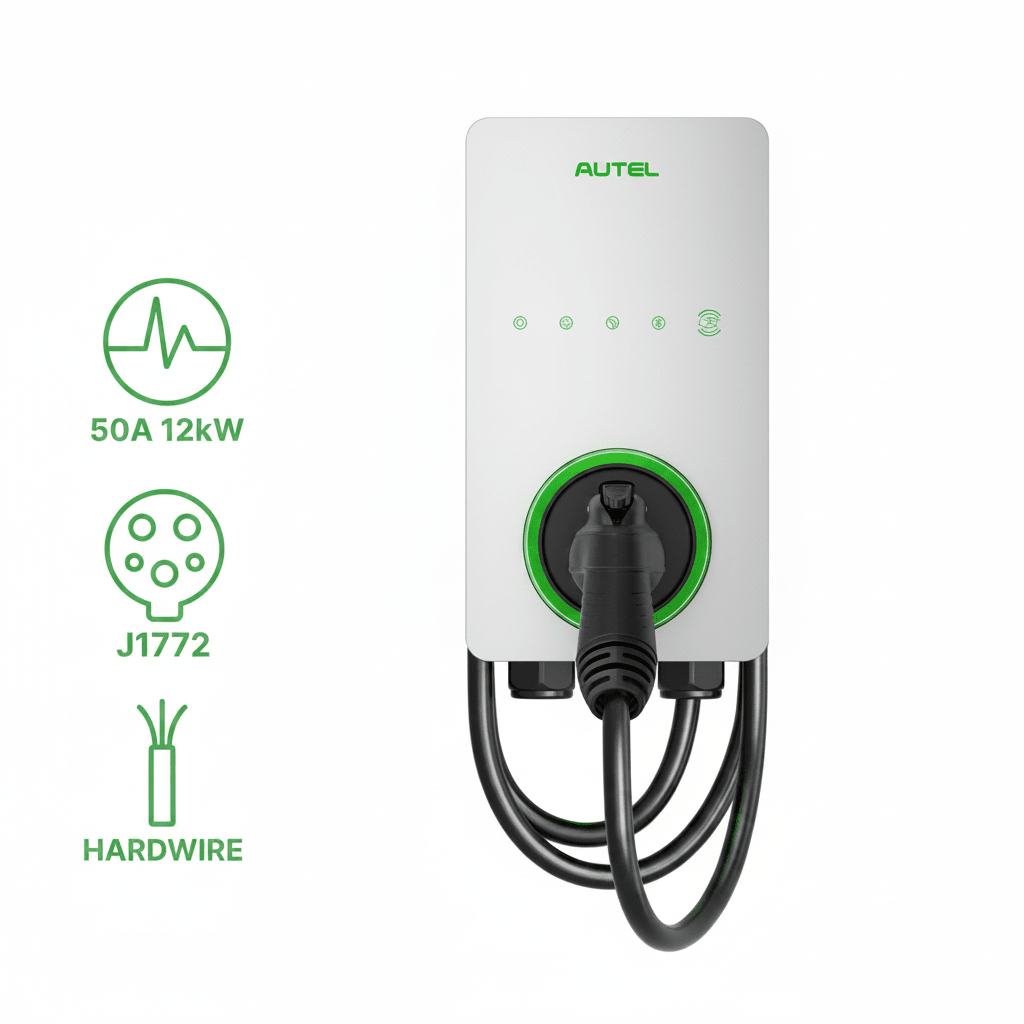 AC Lite Home 50A 12kW EV Charger | CA - Home Power Tech