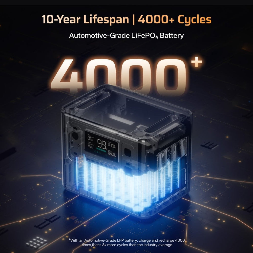 AFERIY 2048Wh Extra Battery(for 2800W power station) - Home Power Tech