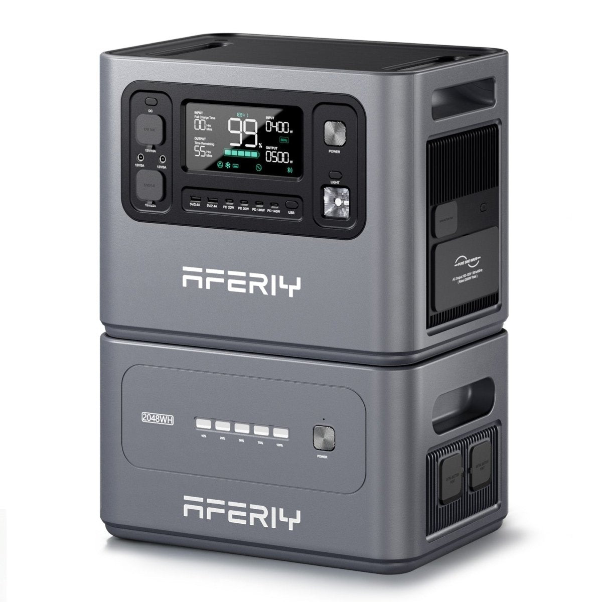 AFERIY 2048Wh Extra Battery(for 2800W power station) - Home Power Tech
