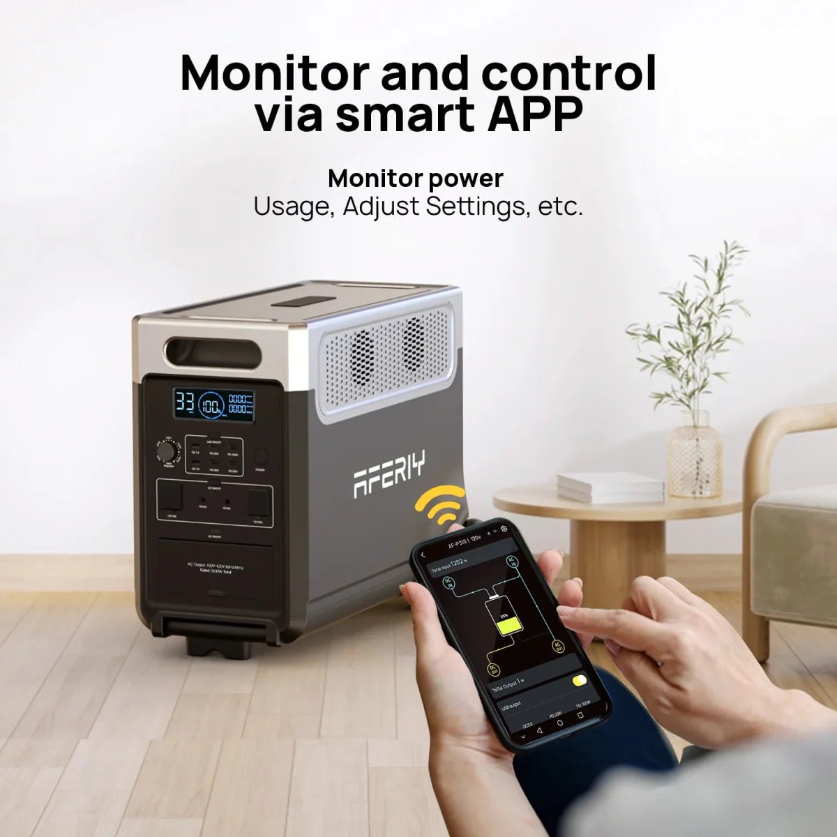 AFERIY 3600W Portable Power Station - Home Power Tech