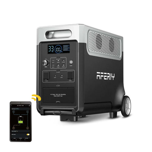 AFERIY 3600W Portable Power Station - Home Power Tech