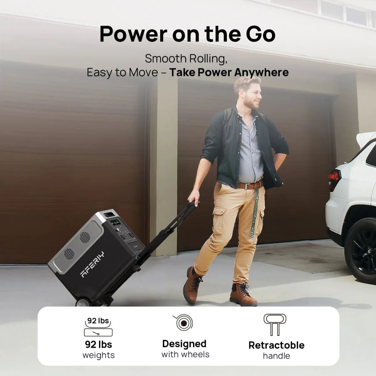 AFERIY 3600W Portable Power Station - Home Power Tech