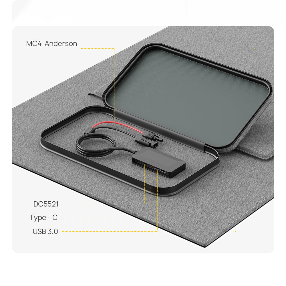 AFERIY ‎AF-S100A1 100W Portable Solar Panel - Home Power Tech
