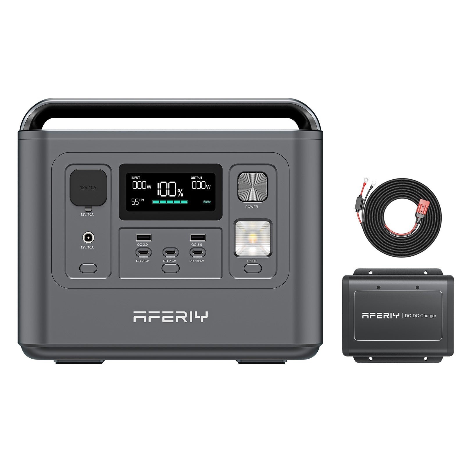 AFERIY DC060 580W DC-DC Alternator Charger for Portable Power Stations - Home Power Tech