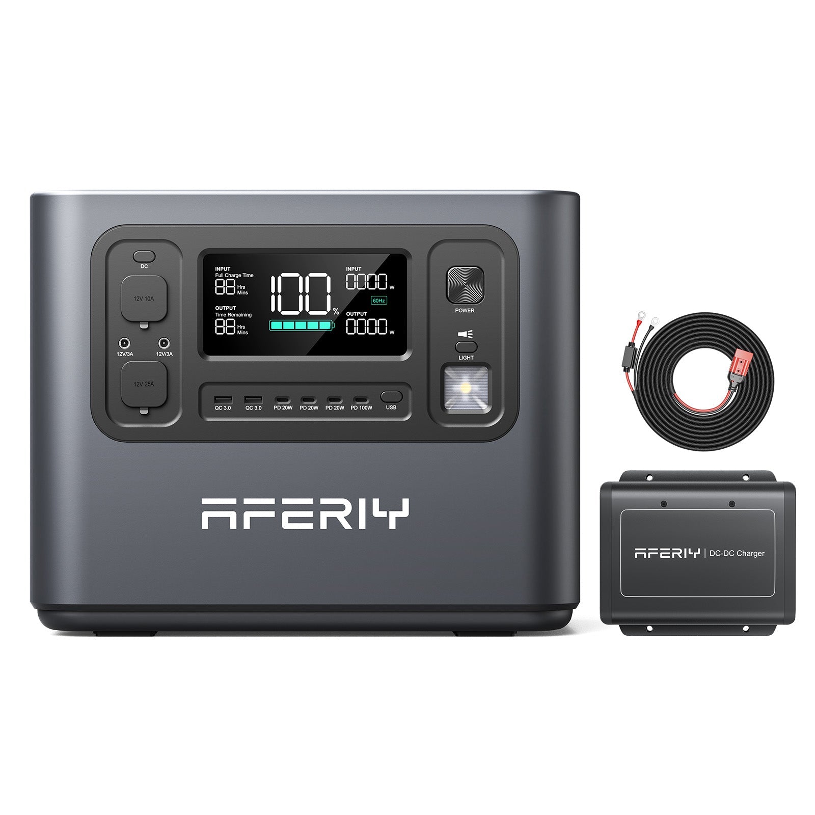 AFERIY DC060 580W DC-DC Alternator Charger for Portable Power Stations - Home Power Tech
