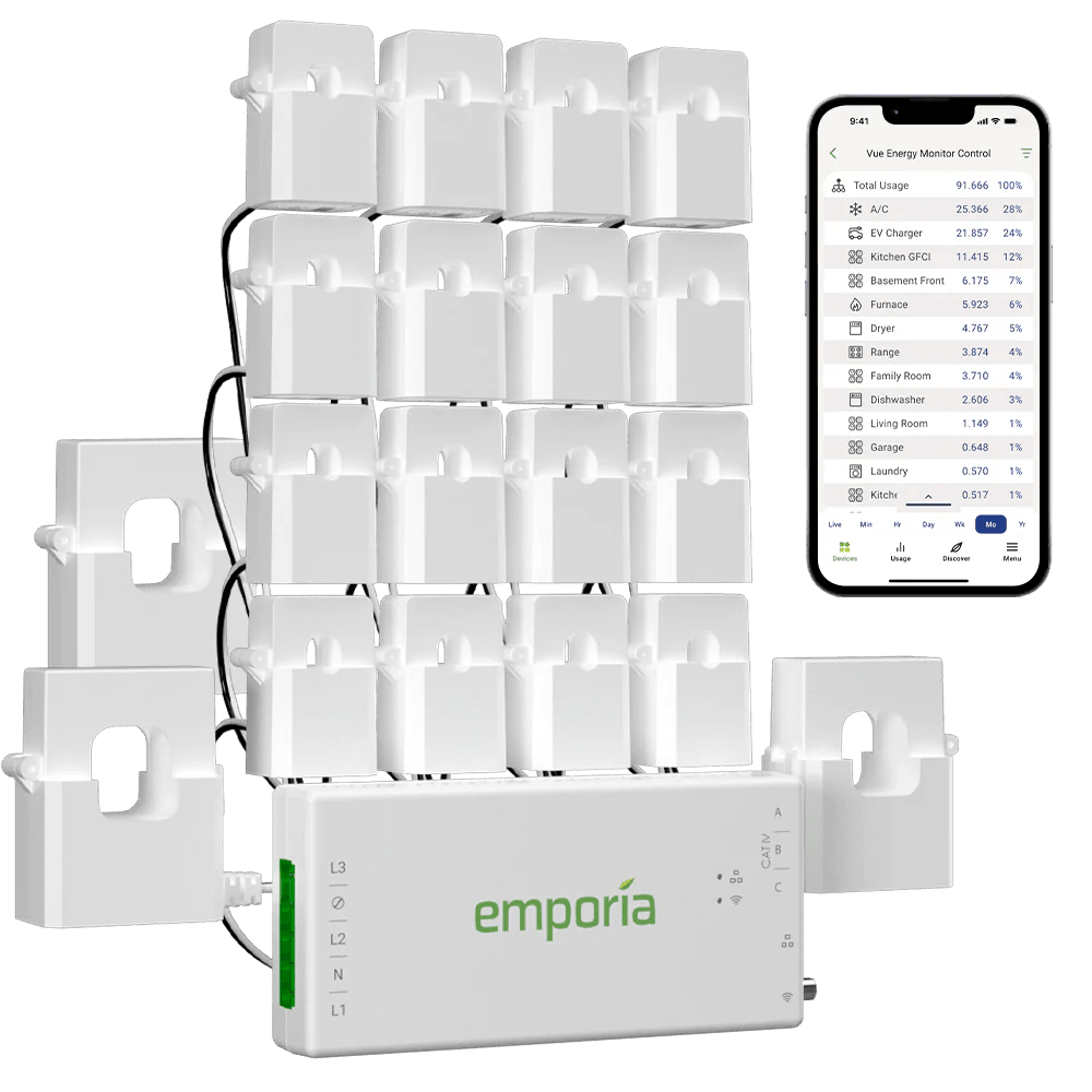Emporia Vue 3 3-PHASE Energy Monitor - Home Power Tech