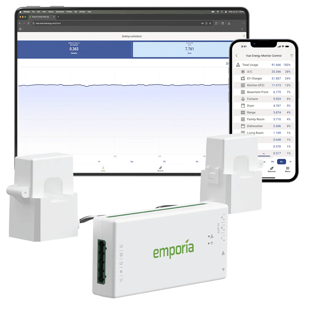 Emporia Vue 3 Home Energy Monitor - Home Power Tech