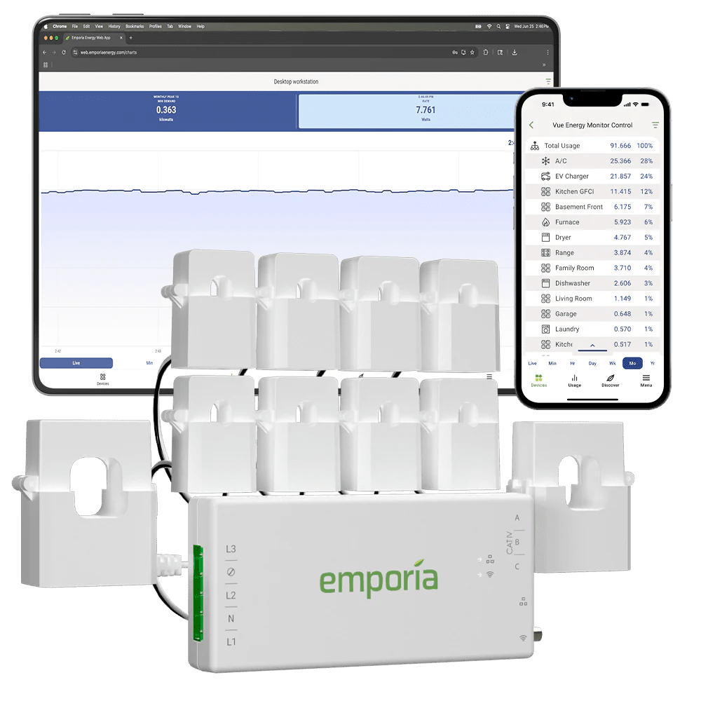 Emporia Vue 3 Home Energy Monitor - Home Power Tech
