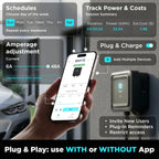 EVIQO Level 2 EV Charger, 48A (50A Max), 240V, Hardwired, J1772 for Non-Tesla EVs - Home Power Tech
