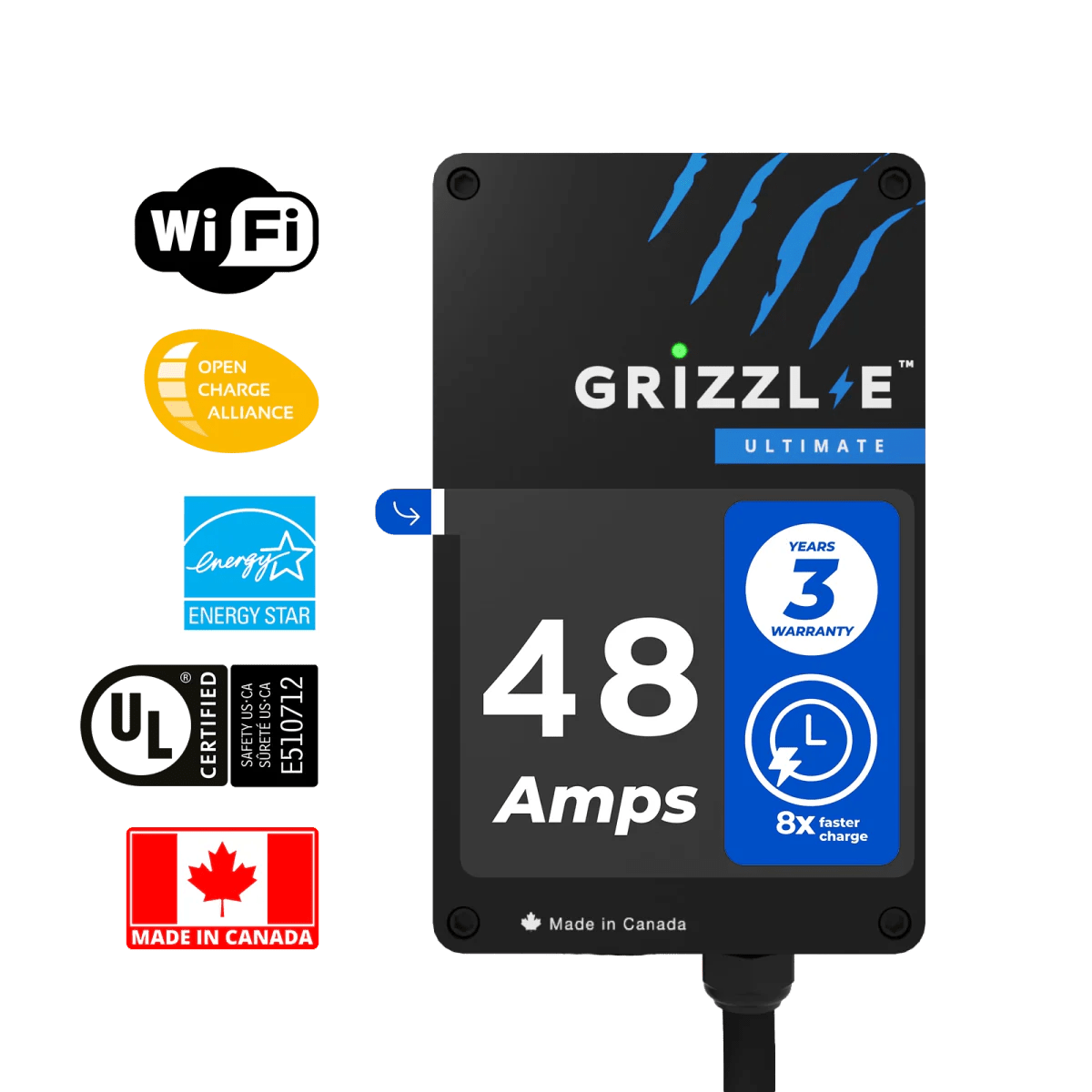 Grizzl - E Ultimate 48A - J1772 - Home Power Tech