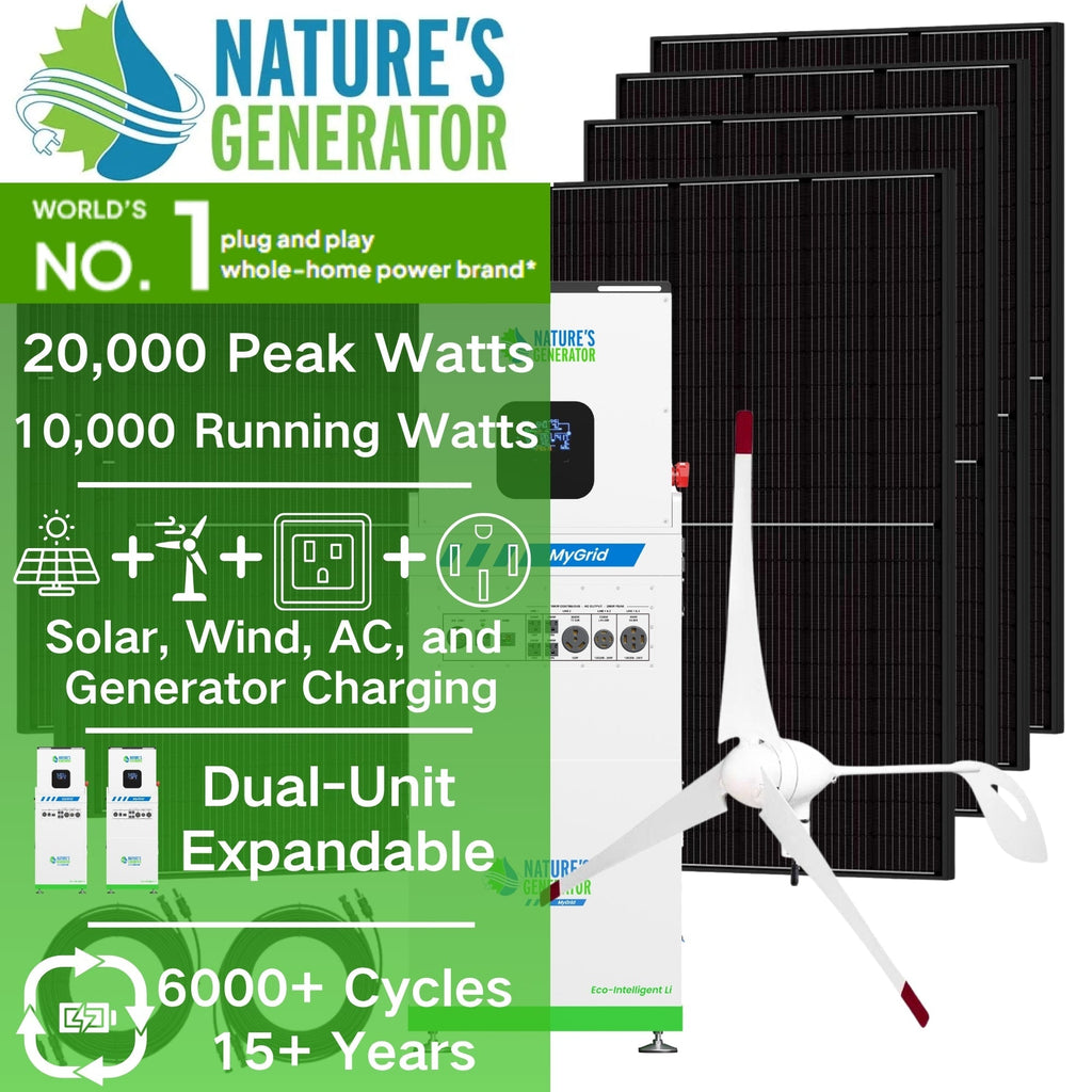 MyGrid 10K Gen 2 Solar and Wind Generator for Home - Home Power Tech