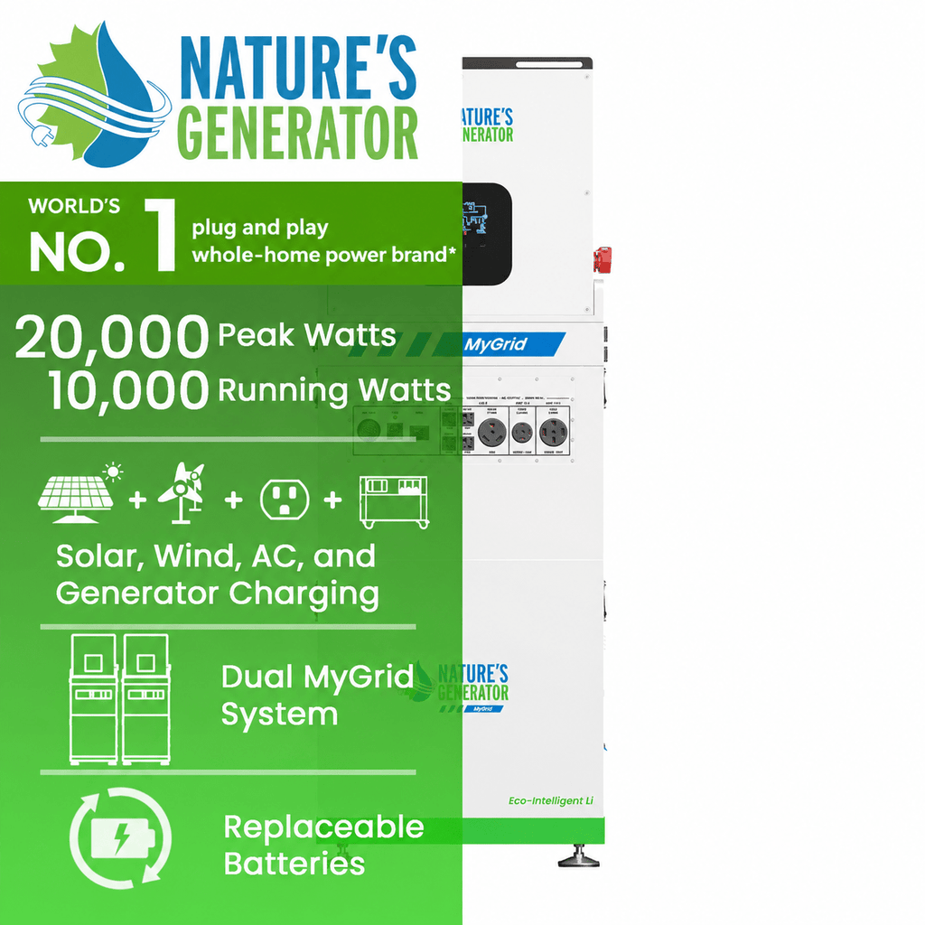 MyGrid 10K Gen 2 Whole Home Generator - Home Power Tech