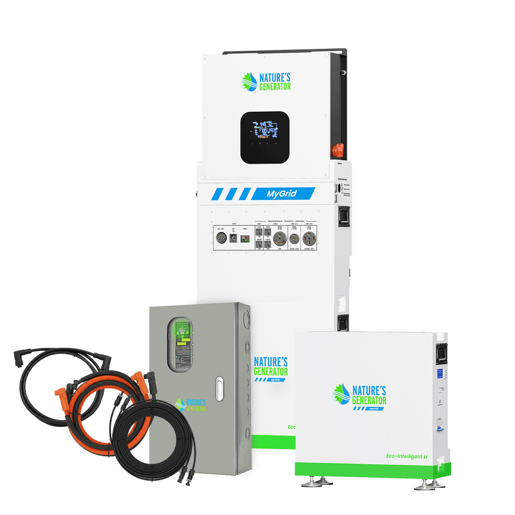 MyGrid 10K with Transfer Switch for House Battery Backup - Home Power Tech
