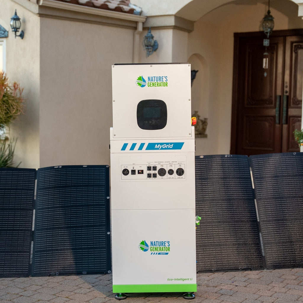 MyGrid 10K with Transfer Switch for House Battery Backup - Home Power Tech