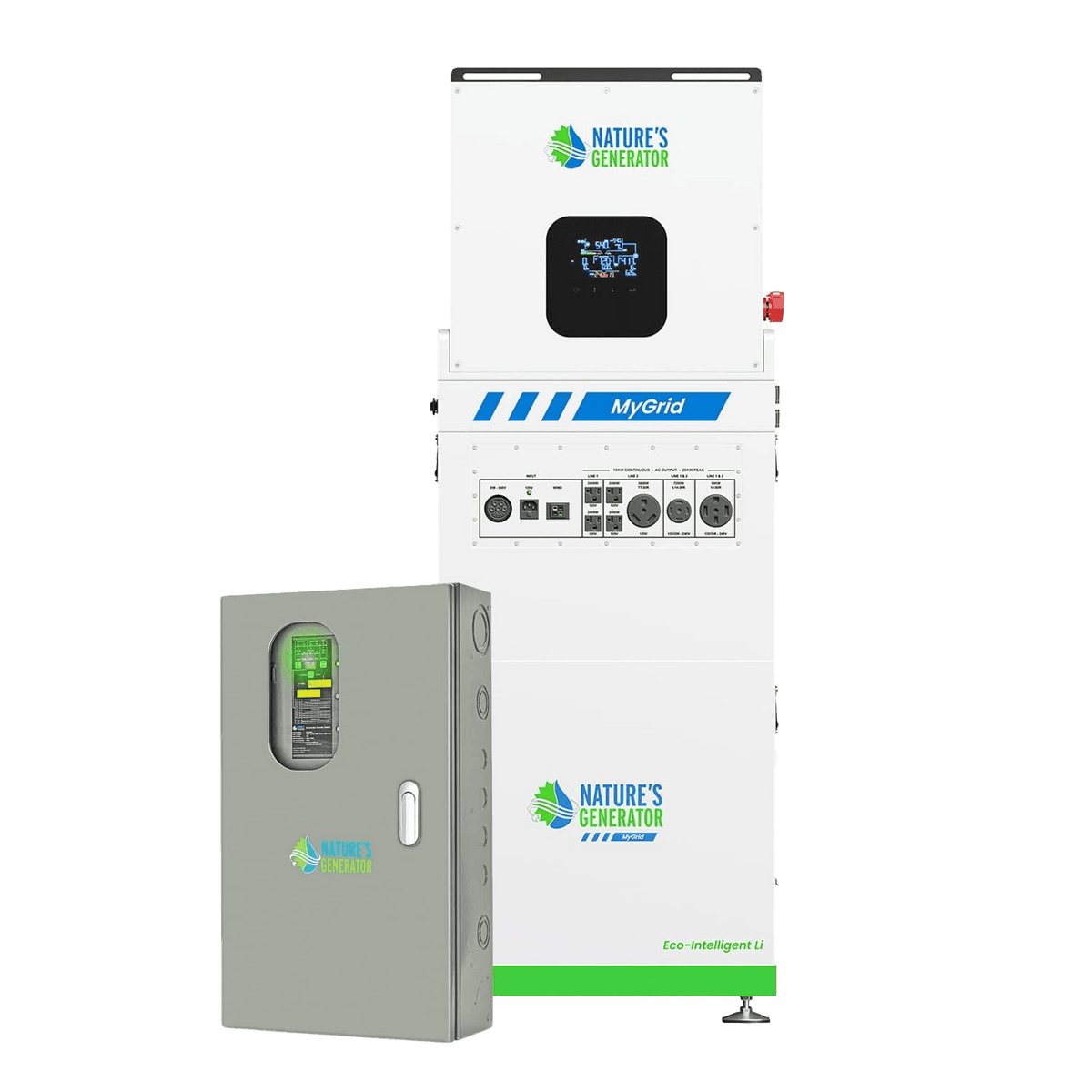 MyGrid 10K with Transfer Switch for House Battery Backup - Home Power Tech