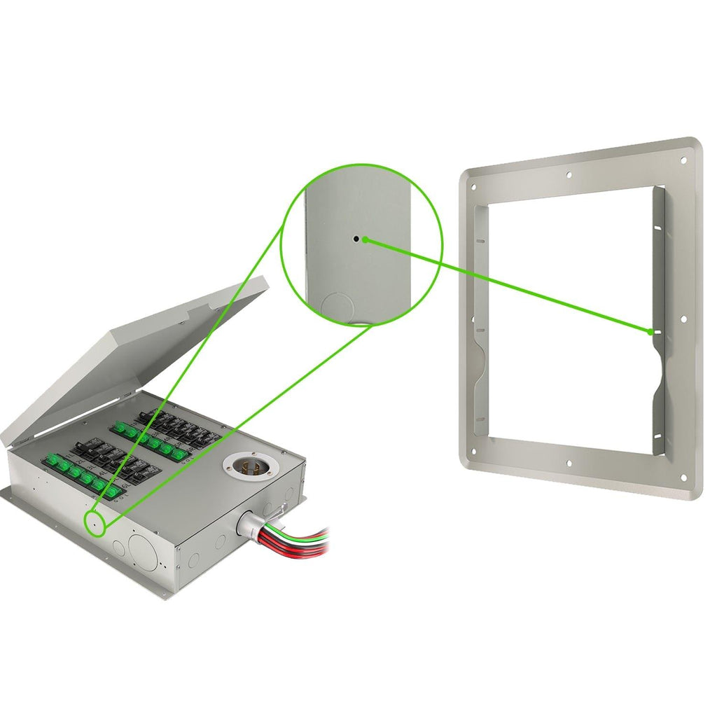 Nature's Generator 12 Circuit Manual Transfer Switch Flush Mount - Home Power Tech