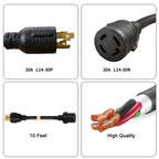 Nature's Generator 30A Power Inlet Box - Home Power Tech