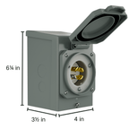 Nature's Generator 30A Power Inlet Box - Home Power Tech