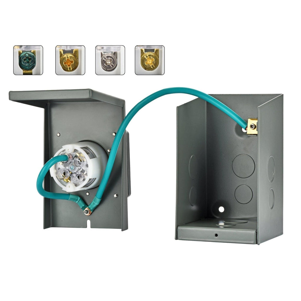 Nature's Generator 30A Power Inlet Box - Home Power Tech