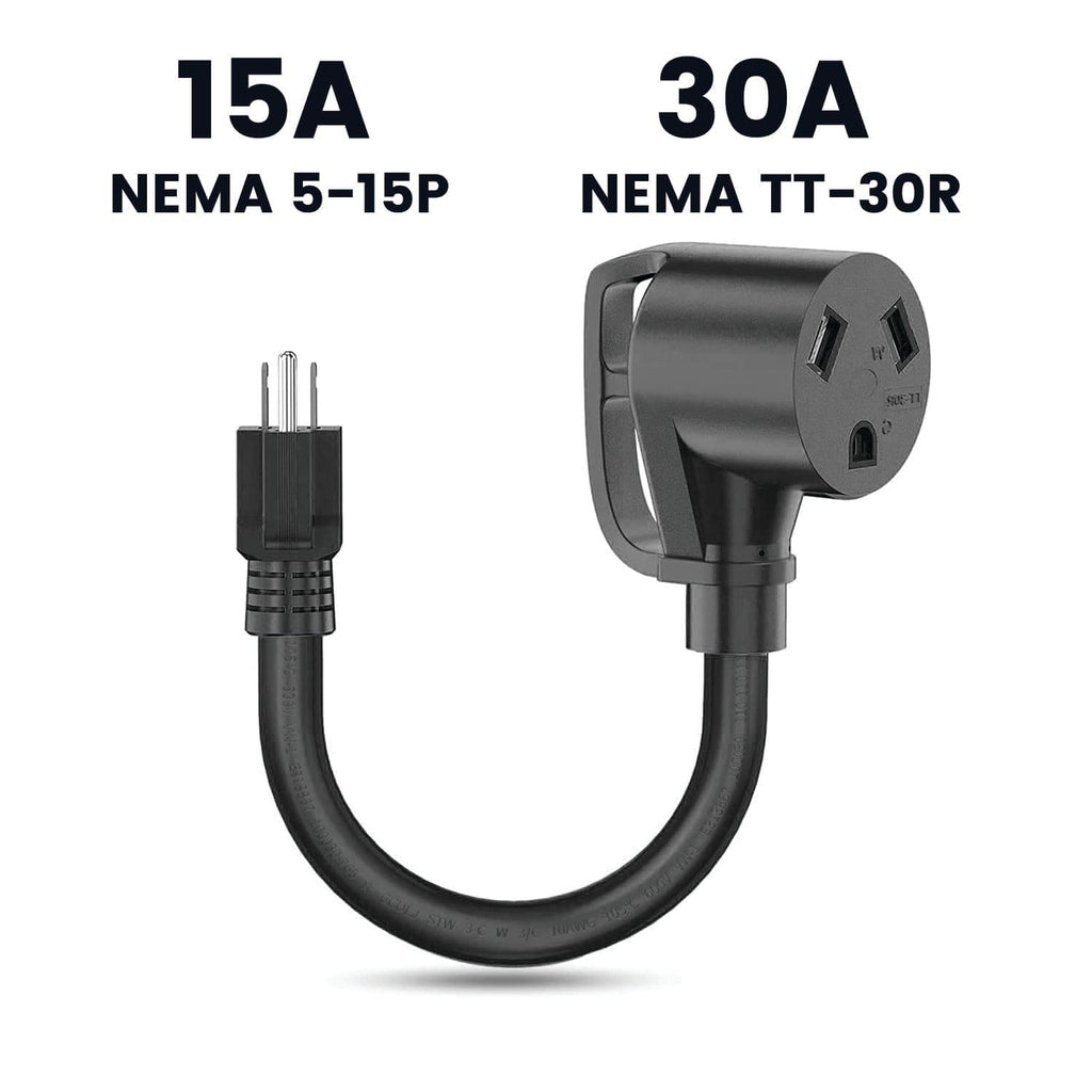 Nature's Generator 30A to 15A Step Down Adapter - Home Power Tech