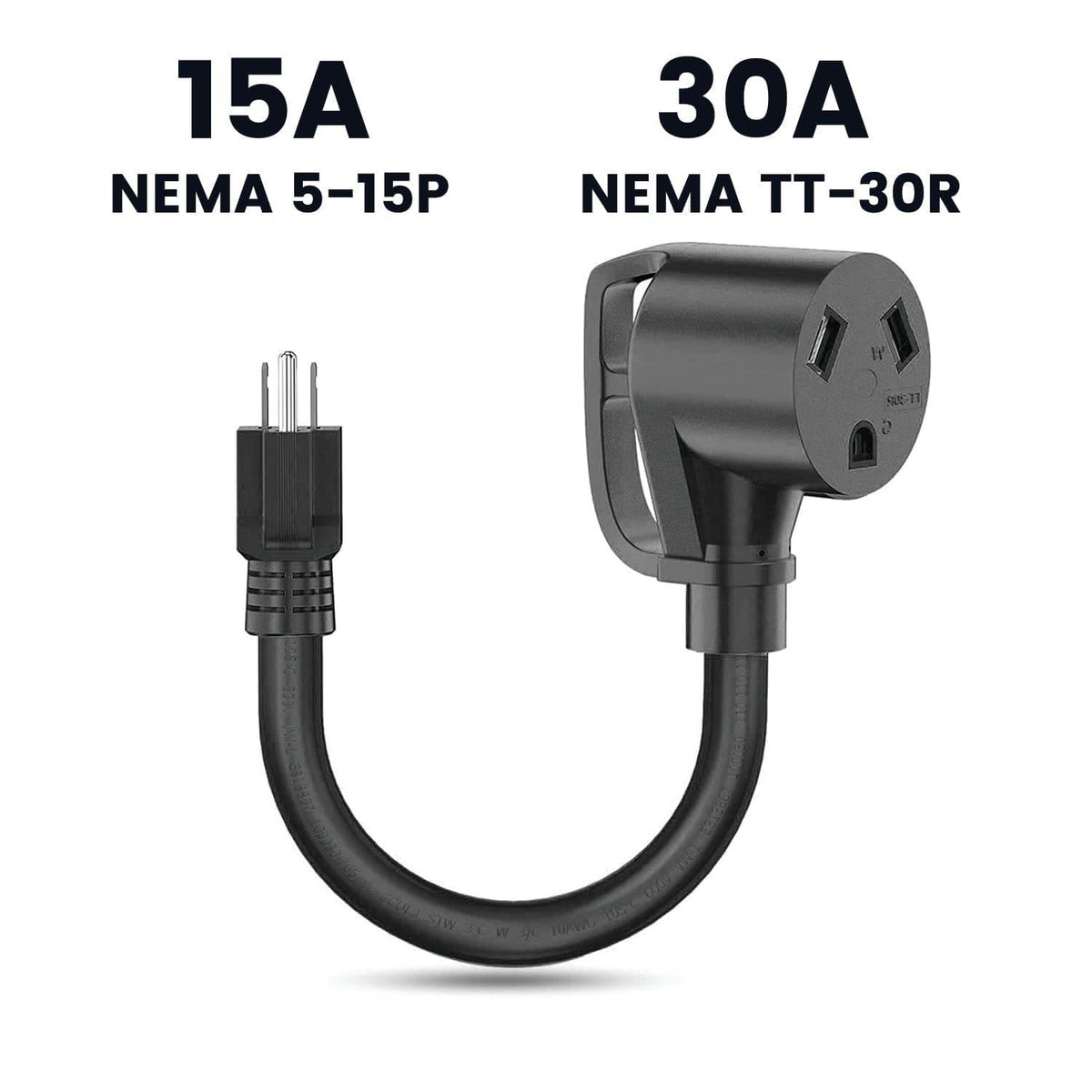 Nature's Generator 30A to 15A Step Down Adapter - Home Power Tech