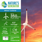Nature's Generator 350W Wind Turbine - Home Power Tech