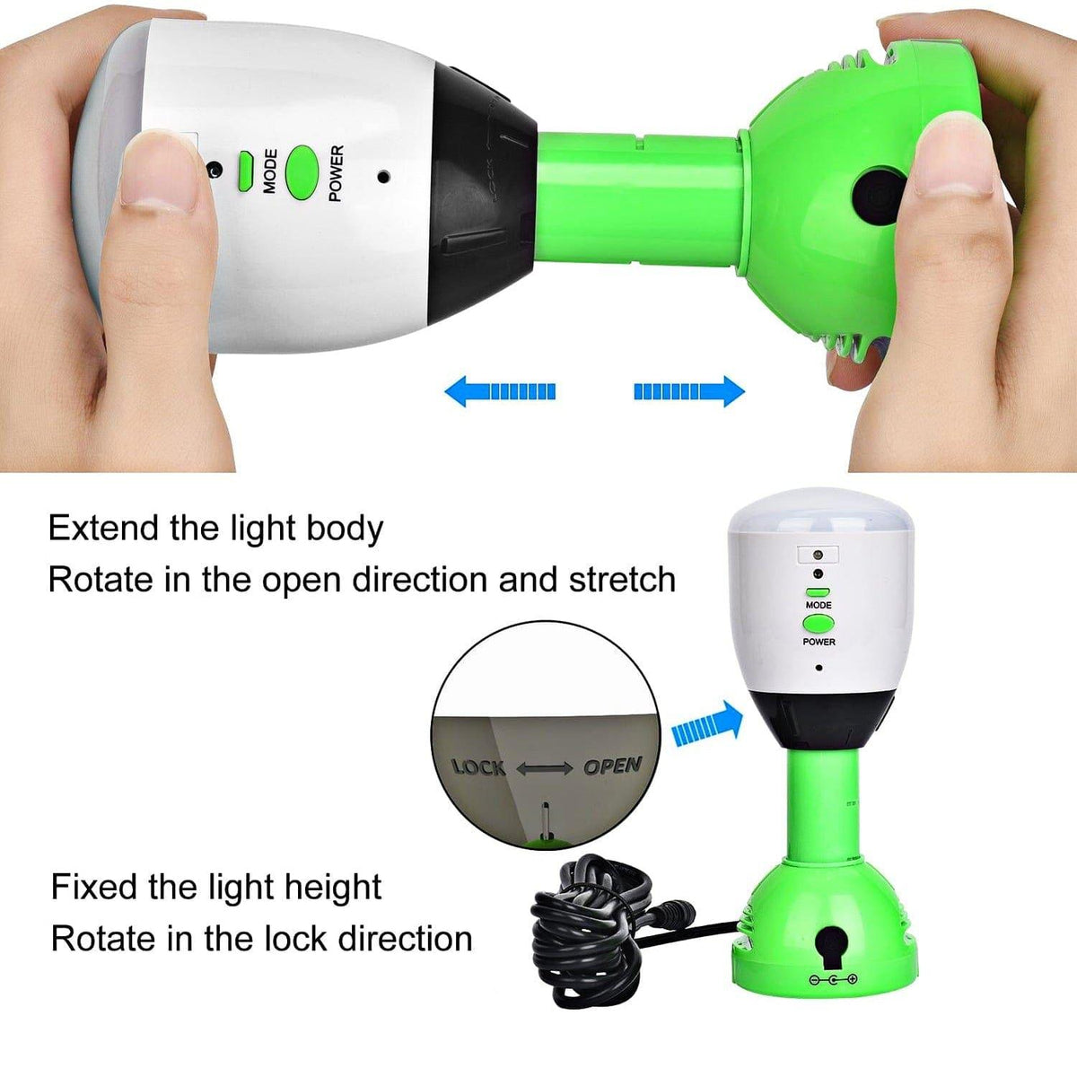 Nature's Generator 400 Lumens Power Light (4 Pack) - Home Power Tech