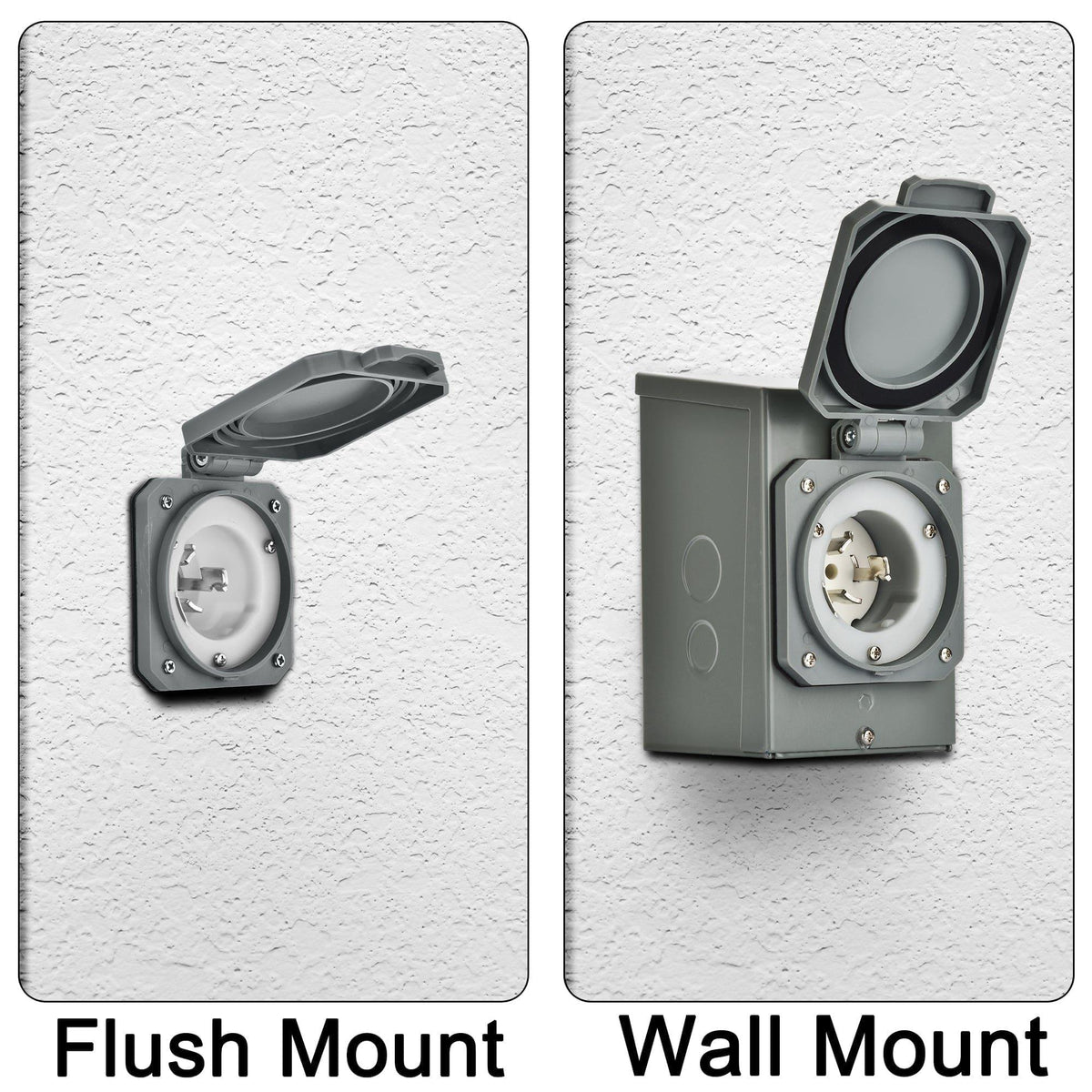 Nature's Generator 50A Power Inlet Box - Home Power Tech