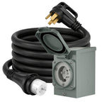Nature's Generator 50A Power Inlet Box - Home Power Tech