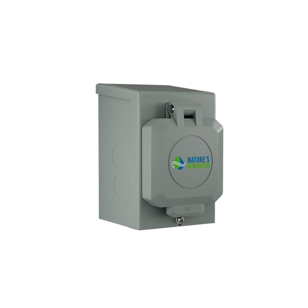 Nature's Generator 50A Power Inlet Box - Home Power Tech