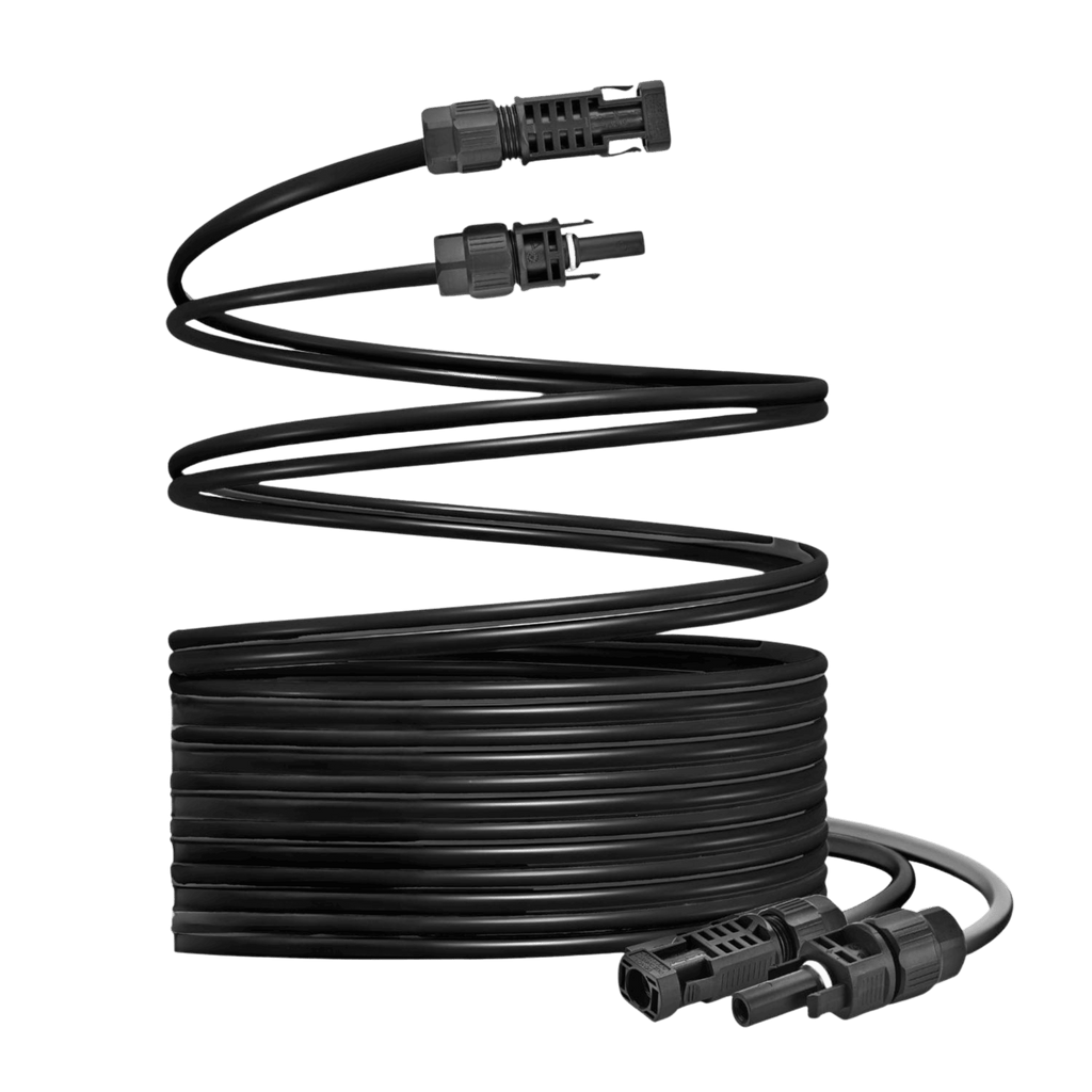 Nature's Generator 50ft Quick Release MC4 Extension Cables - Home Power Tech