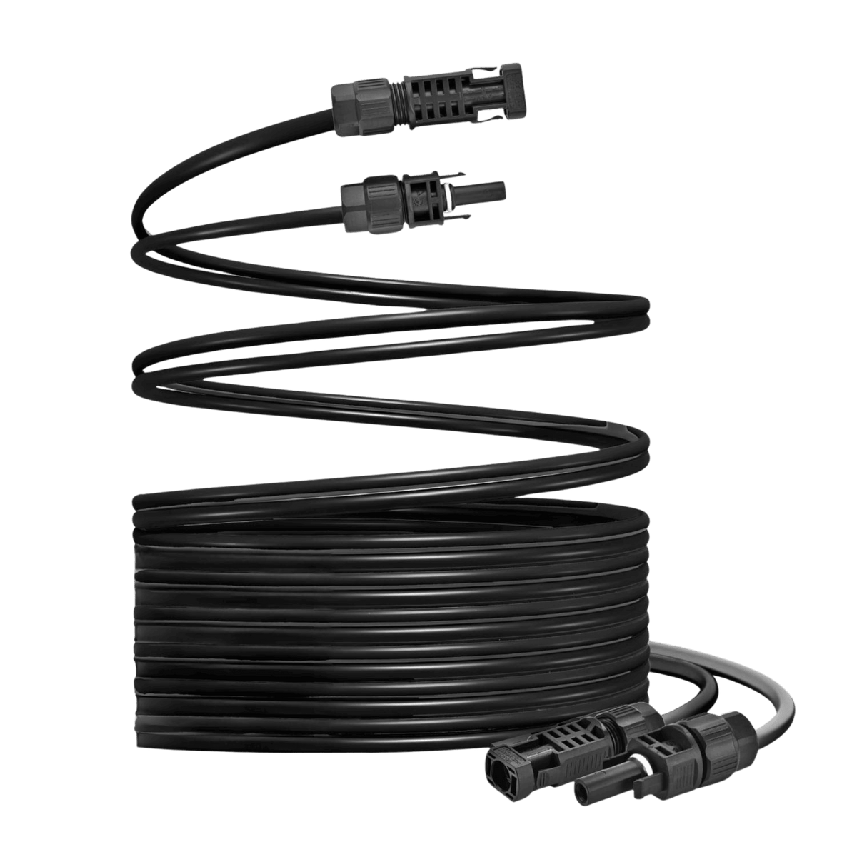 Nature's Generator 50ft Quick Release MC4 Extension Cables - Home Power Tech