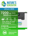 Nature's Generator L3600 Expandable Power Station - Home Power Tech