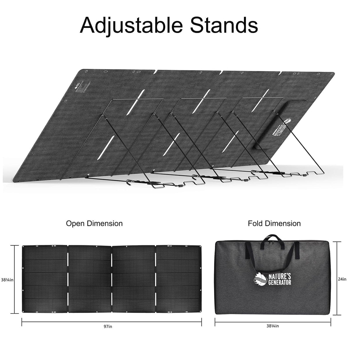Nature's Generator L3600 Expandable Solar Generator - Home Power Tech