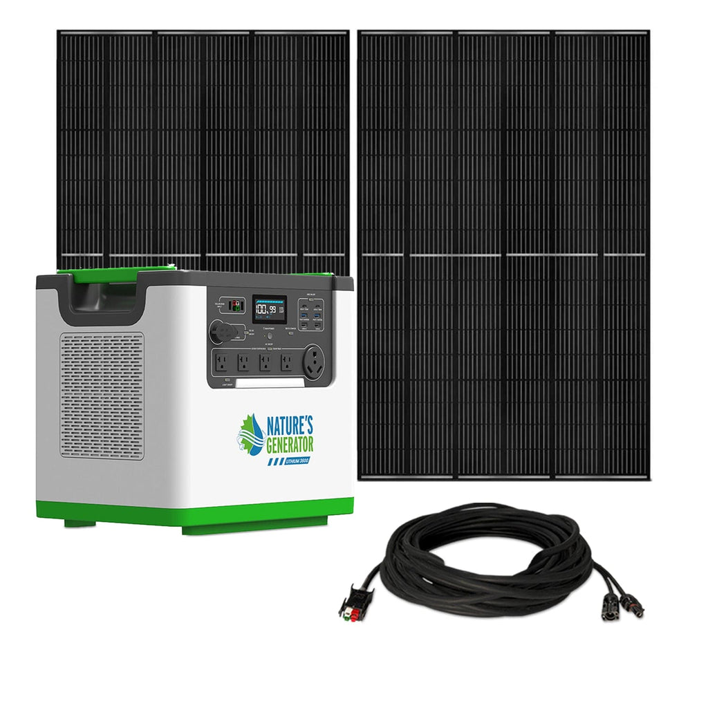 Nature's Generator L3600 Expandable Solar Generator - Home Power Tech