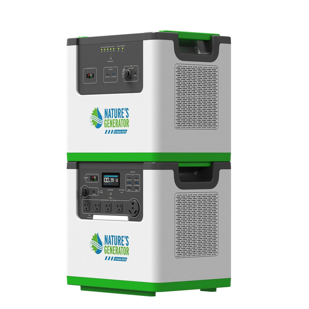 Nature's Generator L3600 Expandable Solar Generator - Home Power Tech