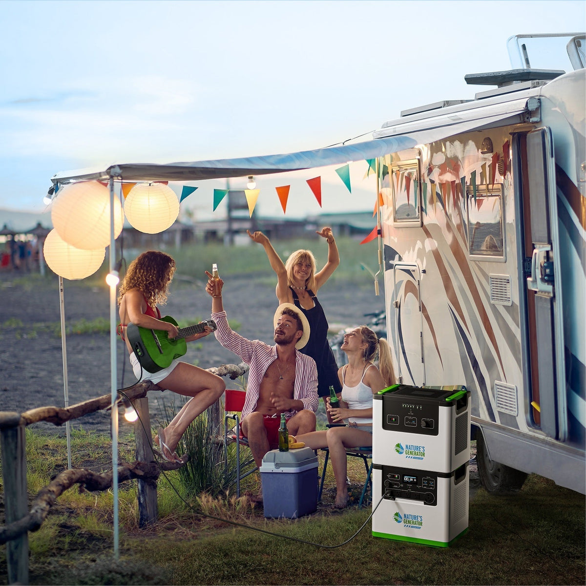 Nature's Generator L3600 Expandable Solar Generator - Home Power Tech