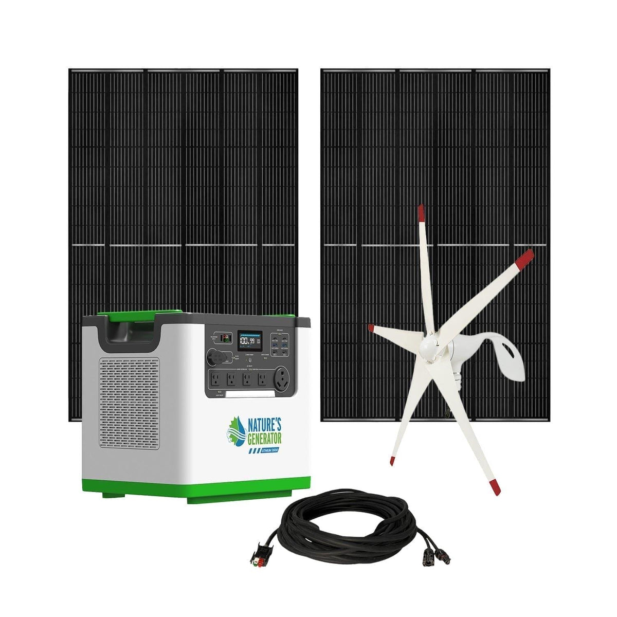 Nature's Generator L3600 Expandable Wind Generator - Home Power Tech