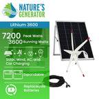Nature's Generator L3600 Expandable Wind Generator - Home Power Tech