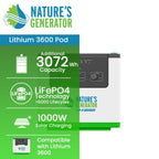 Nature's Generator L3600 Power Pod - Home Power Tech