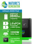 Nature's Generator Lithium 6000 Power Pod - Home Power Tech